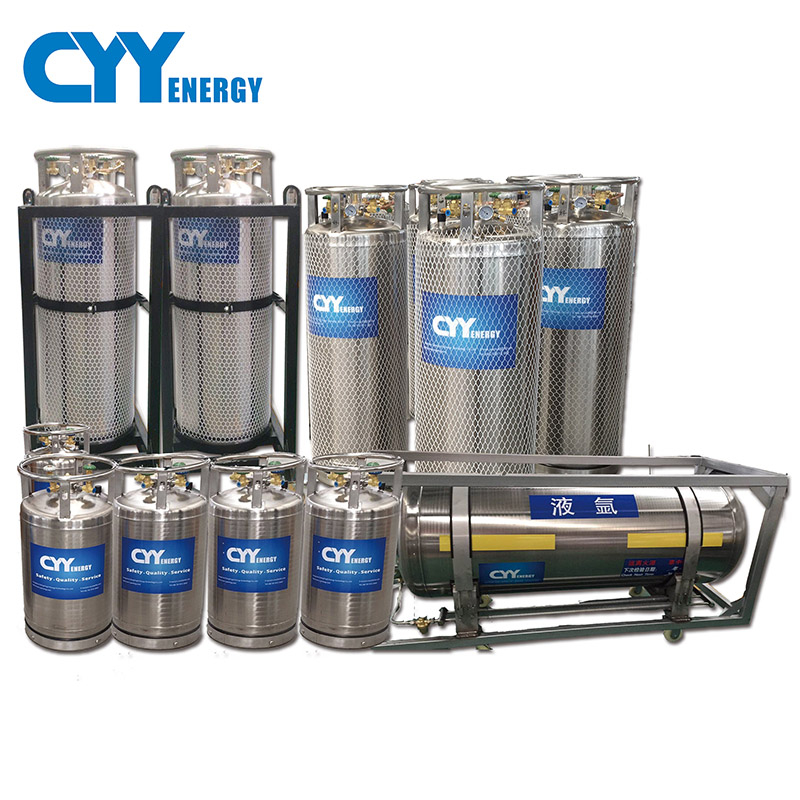 Medical Cryogenic Liquid Dewar Cylinder Nitrogen Storage Tank from